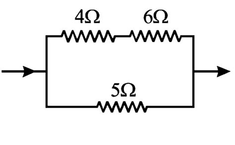 In the circuit shown in fig the heat produced in the 5 ohm resistor due ...
