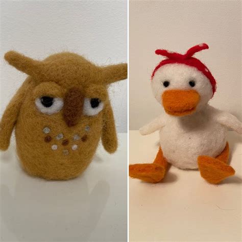 Beginners Needle Felting Workshop , Knit one stitch one. Cottingham ...