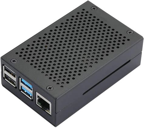 Raspberry Pi 4 Model B+ Aluminum Case Metal Enclosure for RPI 4 Model B ...