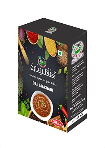 Spicy Bliss Health Foods Dal Makhani Powder 50gm | Zero added Colours ...