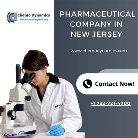 Best Pharmaceutical Industry in New Jersey | by Chemodynamics | Feb ...