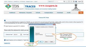 Online Correction of Personal Information in TDS / TCS Statement