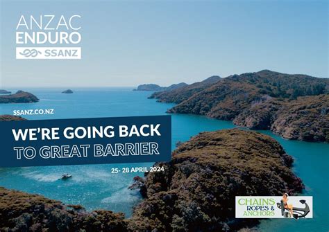 Chains, Ropes & Anchors ANZAC Enduro, Auckland, New Zealand, 25 April ...