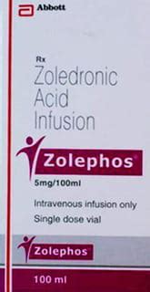 Zolephos 5 MG Infusion (100): Uses, Side Effects, Price & Dosage ...