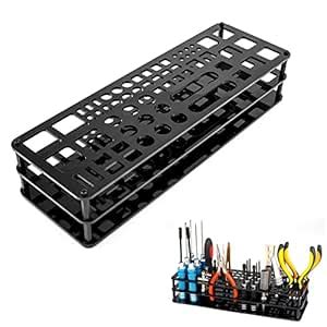 JOYABEST 63 Holes Screwdriver Storage Rack,ScrewdriverOrganizers ...