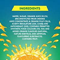 Minute Maid Pulpy Orange Fruit Drink, 400 ml Bottle : Amazon.in ...
