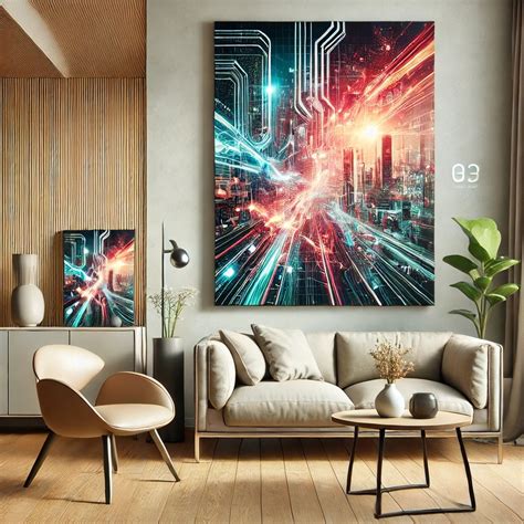 AI Canvas Wall Art – Unique AI-Generated Wall Decor – Incotta