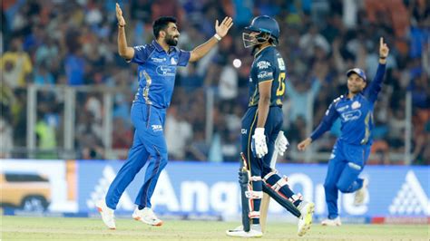 Bumrah's wait is over! Jasprit celebrates after taking his first wicket ...