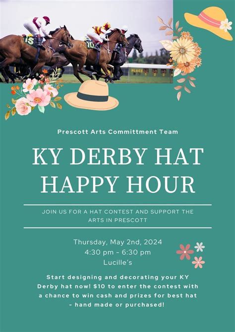 KY Derby Hat Happy Hour, Lucille's, Prescott, 2 May 2024 | AllEvents