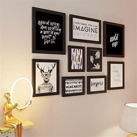 Art Street I LOVE Coffee Framed Poster Set for Coffee Decor Wall Art ...