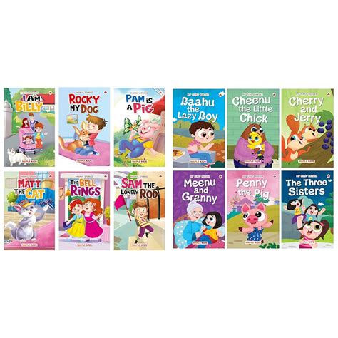 Buy Phonic Reader (Illustrated) (Set of 6 Books) - Story Book for Kids ...