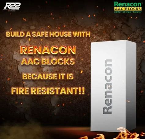 Renacon AAC Block - 450 mm Renacon AAC Block Manufacturer from Erode