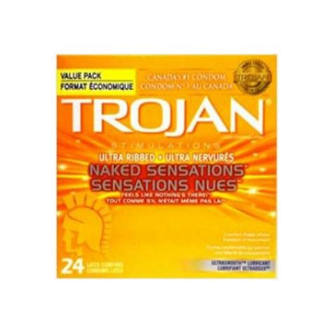 Trojan Naked Sensations Ultra Ribbed - Pharmacy 24