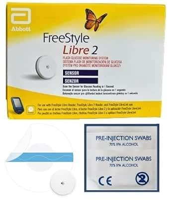 Abbott Freestyle Libre 2 Sensor for diabetes monitoring CGM for UK ...