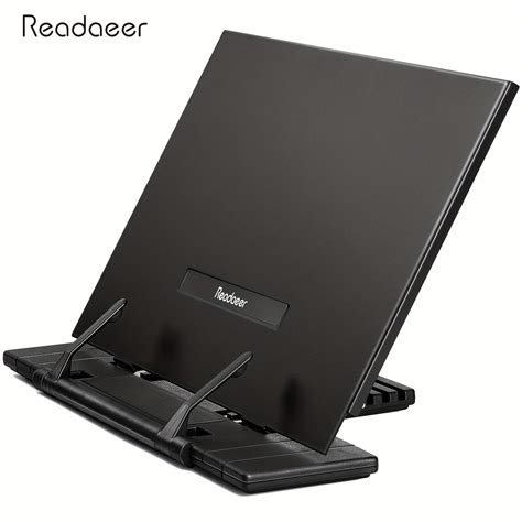 Readaeer Metal Book Stand For Desktop Portable Document Holder – CRAZE