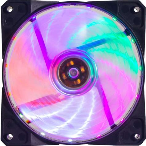 ENTWINO CPU/Cabinet's LED / RGB Fan, Colorful Cooling Fan For Gaming PC ...