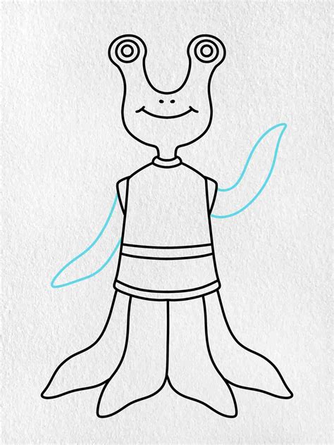 Image result for Alien Head Drawing Easy