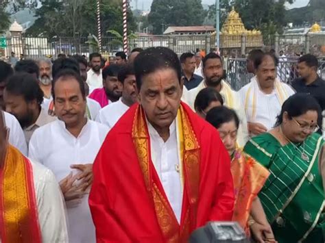 BR Naidu takes oath as 54th Chairman of Tirumala Tirupati Devasthanam