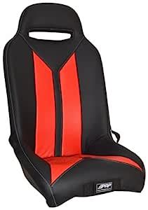 PRP Seats A55 Red, White and Black RS Suspension Seat for Polaris RZR ...
