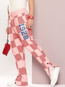 Kook N Keech Printed Men Pink Track Pants - Buy Kook N Keech Printed ...