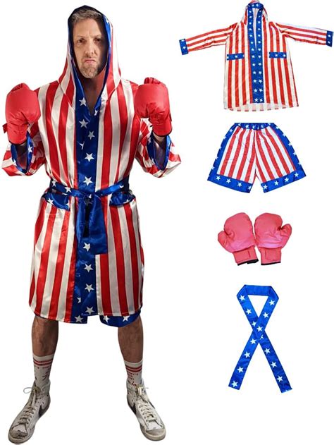 American Flag Boxing Costume - Everything Included - India | Ubuy