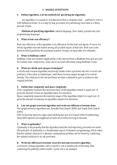 DAA note 4th sem BCA - Attached - DESIGN AND ANALYSIS OF ALGORITHMS 4 ...