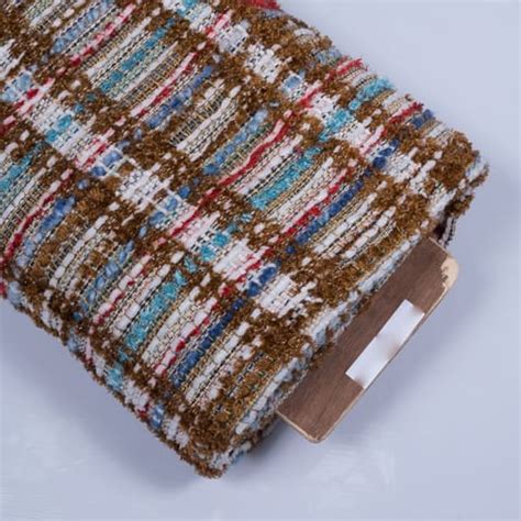 Premium Multi Colour Tufting Jacquard Fabric for Designers | FabCouture