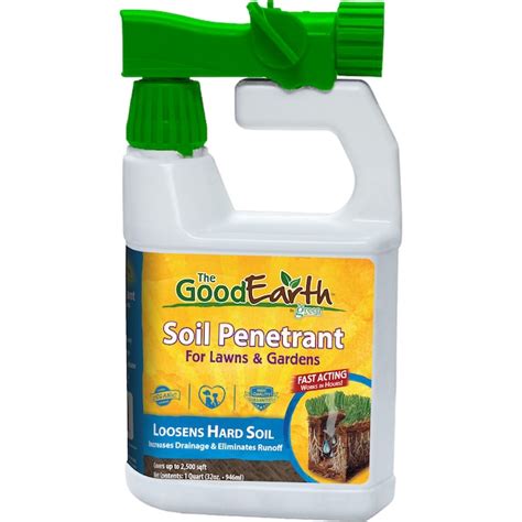 Green As It Gets Soil Penetrant for Lawns & Gardens 1-qt Drainage and ...