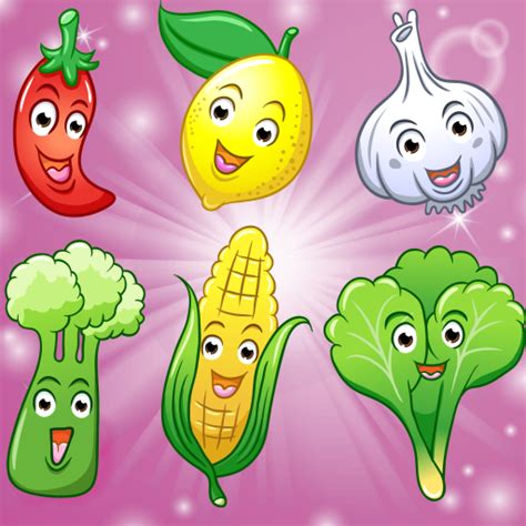 Fruits and Vegetables for Toddlers and Kids : discover the food ! - App ...