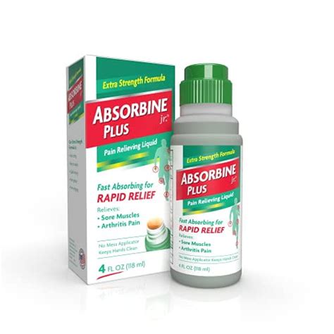 Buy Absorbine Jr. Pain Relieving Liquid with Menthol - for Sore Muscles ...