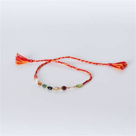 Navaratna Rakhi by Pratha - Jewellery Studio