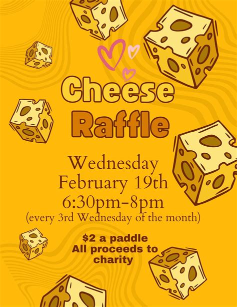 Monthly Cheese Raffle, 1022 N. Sherman Ave., Madison, WI, 19 February ...