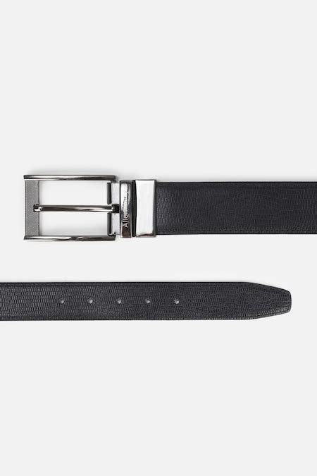 Black Solid Leather Belts - Selling Fast at Pantaloons.com