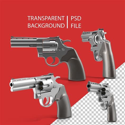 Revolver png | Premium PSD