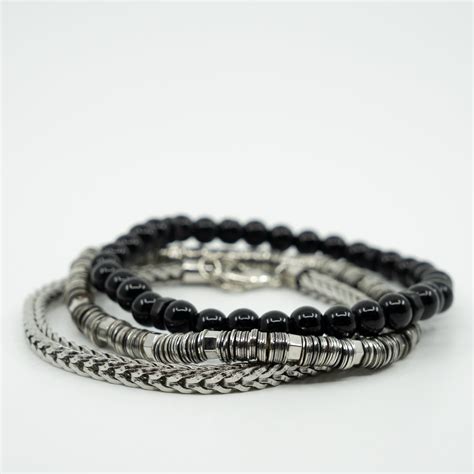Silver Cascade Bracelet Stack – Crook Store