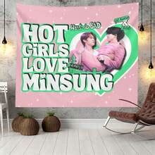 1PC Skz Know Hot Girls Concert Banner, Minsung Kpop Flag, Skz Tour 2025 ...