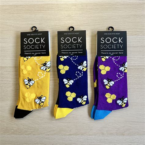 Sock Society Busy Bees