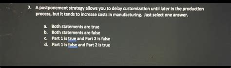 Postponement Manufacturing Strategy 的图像结果