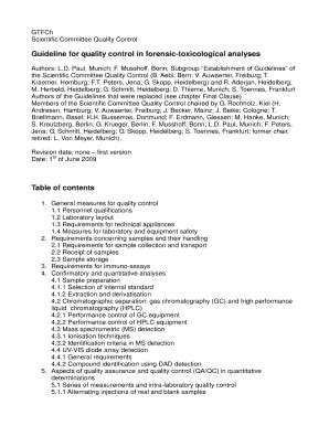 Fillable Online gtfch gtfch guidelines form Fax Email Print - pdfFiller