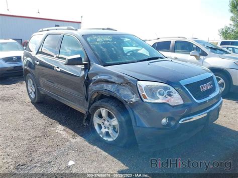 Report 1GKKVPED5CJ284520 GMC ACADIA 2012 Blue Gasoline - price and damage history