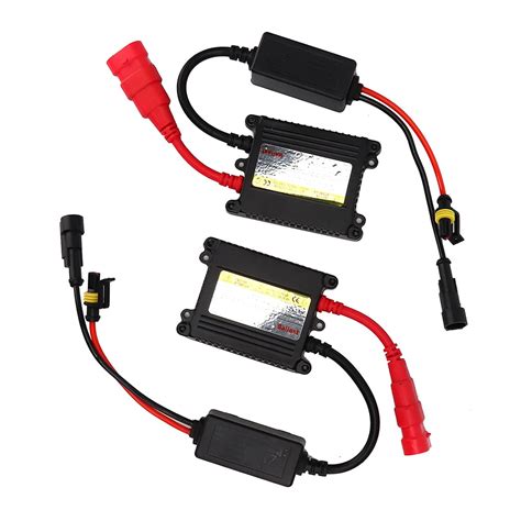 2Pcs 12V 55W Universal Ballast Car, Digital DC Ballast Replacement ...