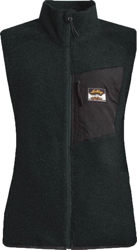 Lundhags Flok Wool Pile Vest Women Seaweed • Pris