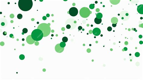 Vibrant White Background with Small Green Dots Pattern | Premium AI-generated vector