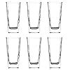 Buy VILON Italian Premium Juice and Water Glasses Set of 6 Transparent ...
