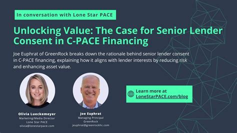 C-PACE Senior Lender Consent Demystified for Investors - Texas C-PACE ...