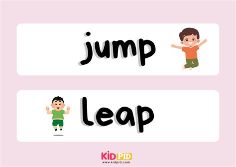 Synonyms & Antonyms Worksheets For Kindergarten To Grade 5 - Kidpid