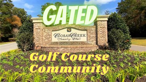 Coosaw Creek Country Club | Gated, Golf Course Community - YouTube