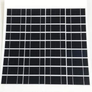 RUKMINI Mono Perc 12 Volt 10 Watt Lightweight Flexible Solar Panel ...