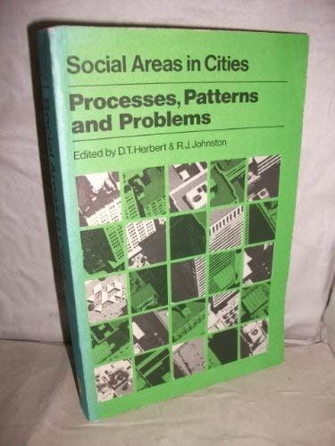 Buy Herbert ∗social∗ Areas In Cities – Processes Patterns & Problems ...