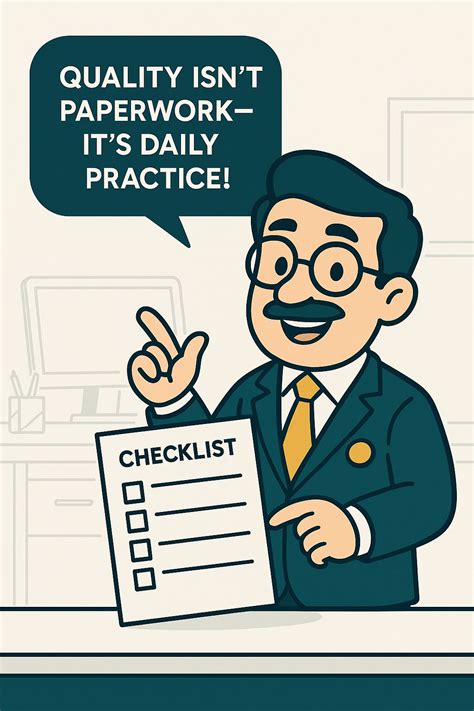 ISO audits fail due to lack of practice, not documents. Quality is a ...